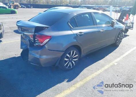 2015 Honda Civic Ex-L z USA, uszkodzony, nr VIN 19XFB2F99FE009995